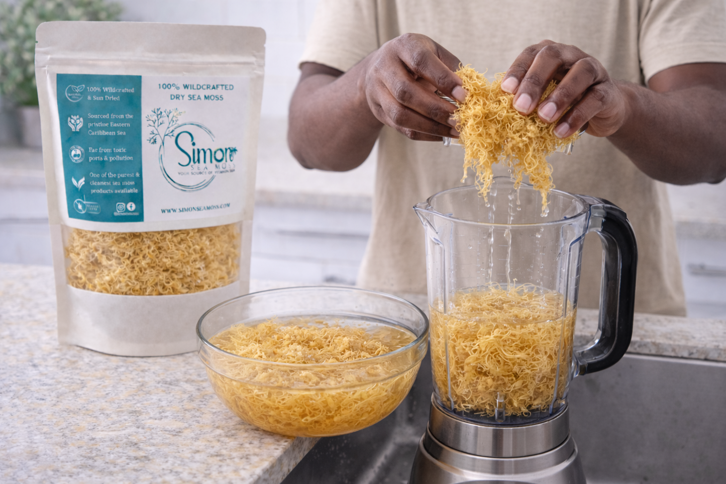 Gold - Dry Sea Moss 4oz