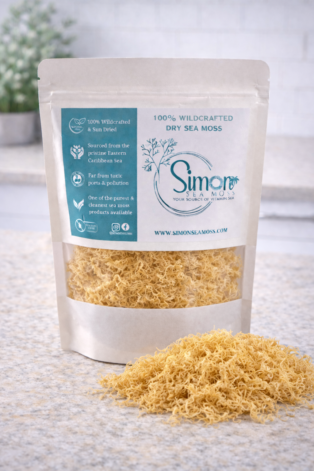 Gold - Dry Sea Moss 4oz